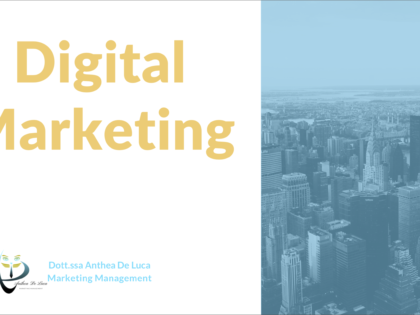 Corso di Alta Formazione in Digital Marketing